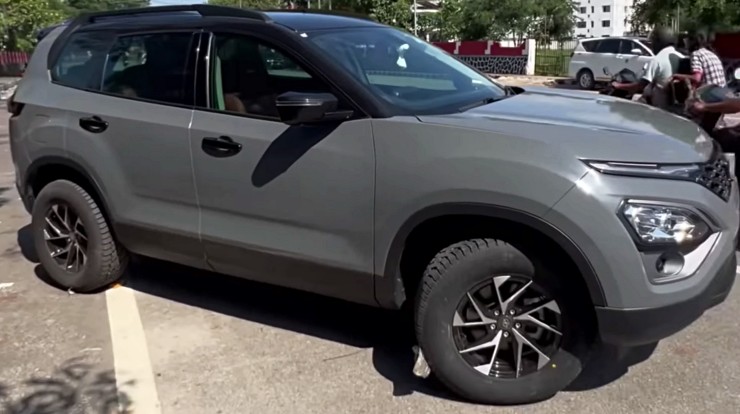 India’s first Tata Safari wrapped in Nardo grey wrap is a looker [Video]