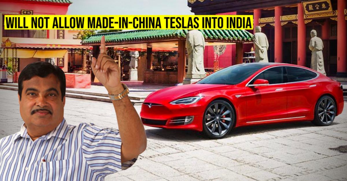 Nitin Gadkari to Elon Musk: If you make in China and sell in India….