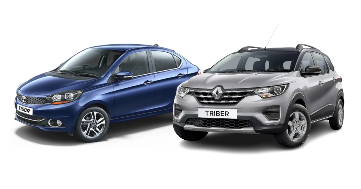 Renault Triber vs Tata Tigor Renault Triber vs Tata Tigor