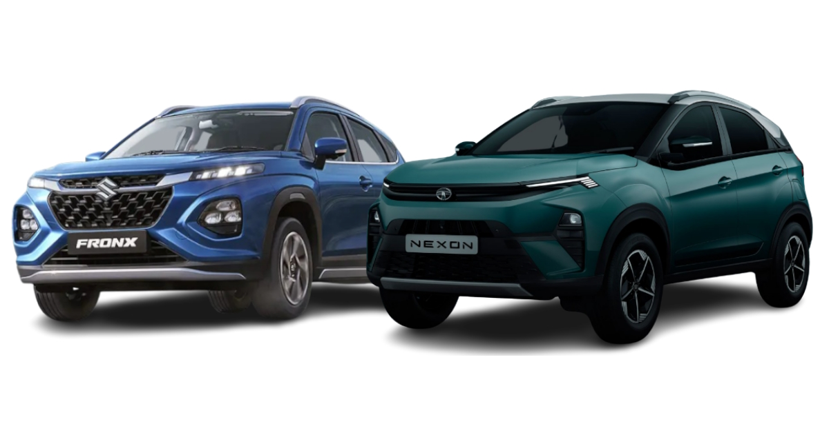 tata nexon 2023 vs maruti suzuki fronx comparing their variants priced rs 10 12 lakh for tech savvy gadget lovers tata nexon 2023 vs maruti suzuki fronx comparing their variants priced rs 10 12 lakh for tech savvy gadget lovers