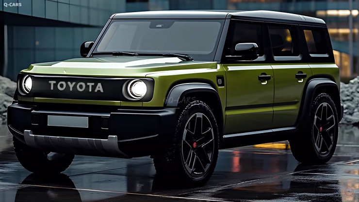 Toyota Land Hopper “Baby Land Cruiser”: Production version rendered