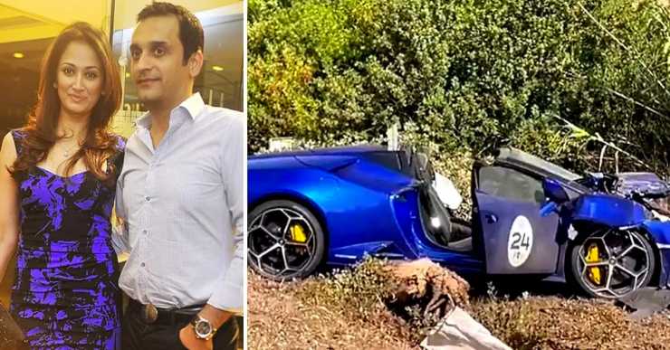 Gayatri Joshi and Vikas Oberoi return to Mumbai after Lamborghini crash in Italy