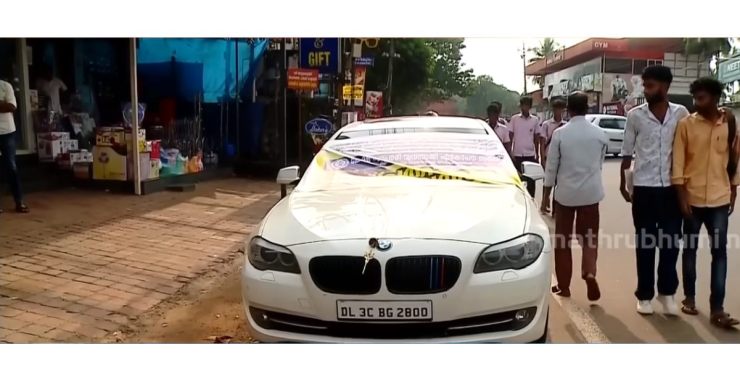 BMW 5-Series abandoned on footpath; owner tells cops “I have many cars!”