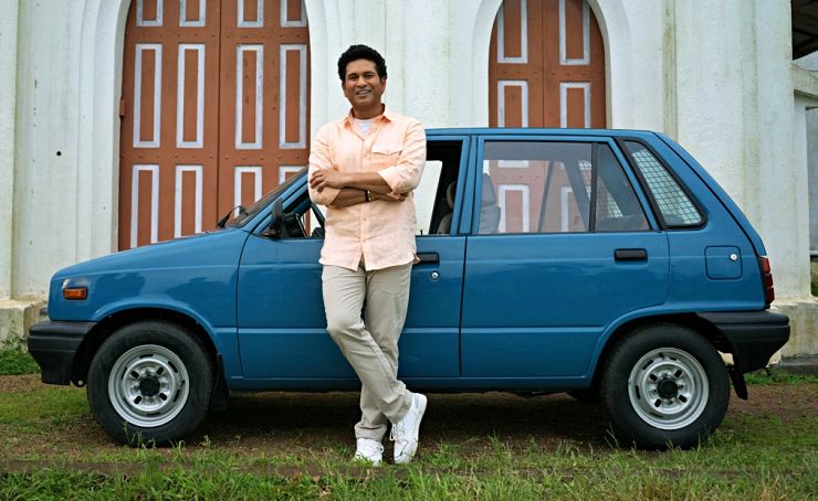 Sachin's Maruti 800 gifted by Spinny