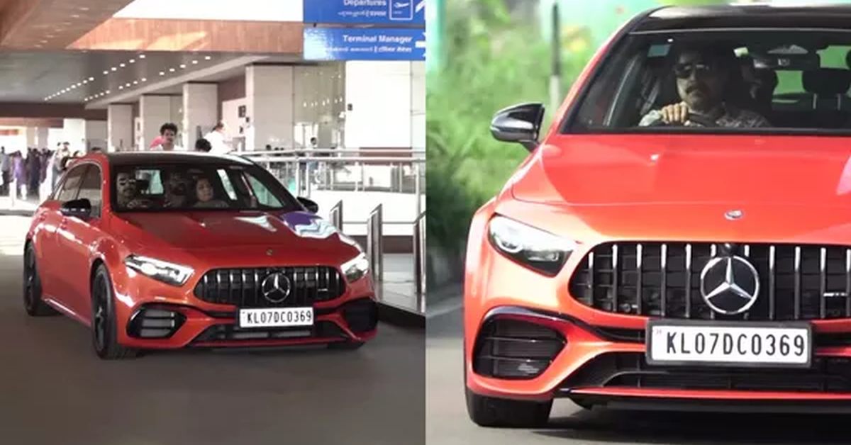 Mammooty's new AMG A45S