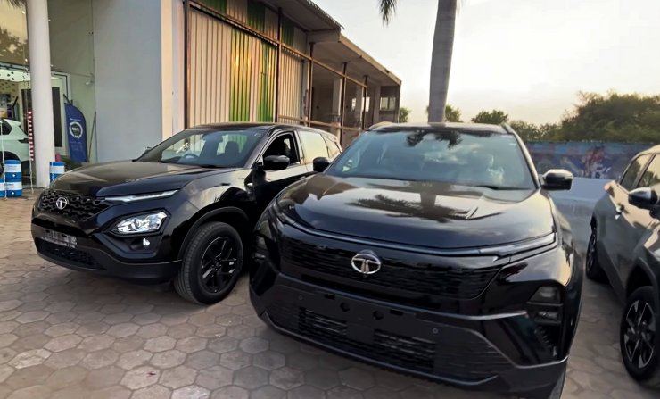 Old vs new facelift Tata Harrier Dark Edition: In-depth comparison [Video]