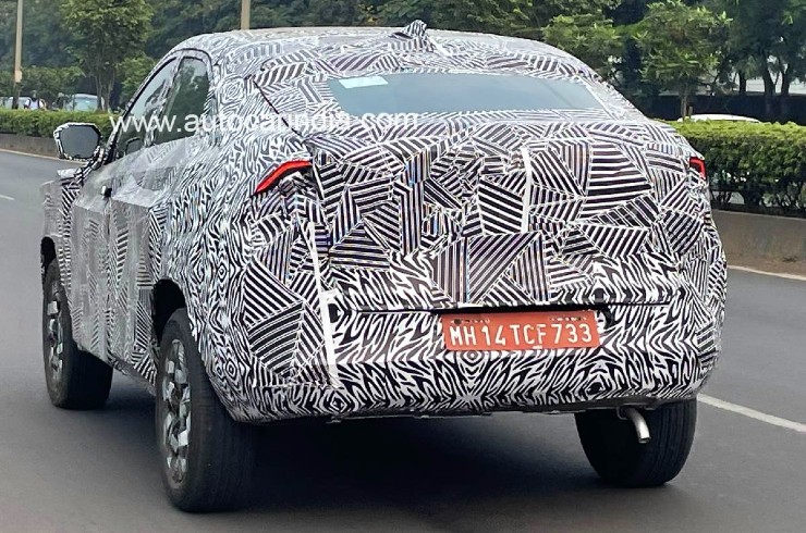 Tata Curvv Coupe-SUV spotted again before official launch