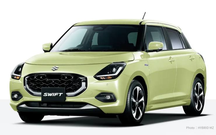 New 2024 Suzuki Swift: 9 colours of India-bound hatchback revealed