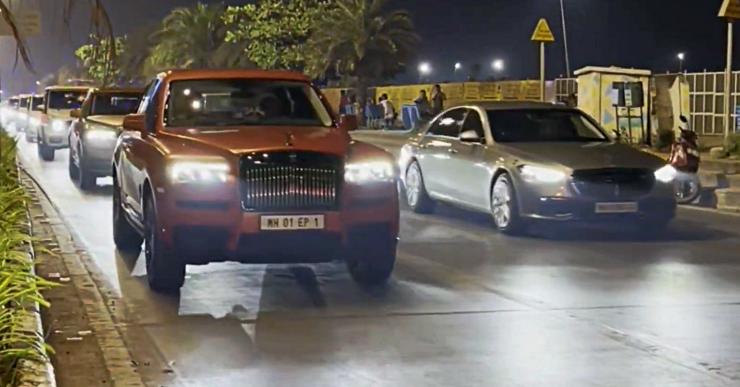 Ambani family seen with their newest Rolls Royce Cullinan Badge [Video]