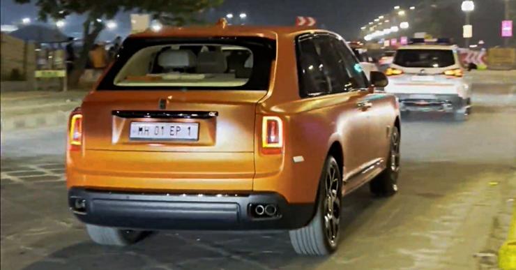 Ambani family seen with their newest Rolls Royce Cullinan Badge [Video]