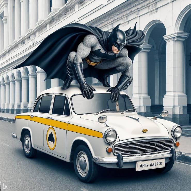 AI creates Indian road scenes with outlandish cars: Jet-Engine Maruti Swift to Tank Thar!