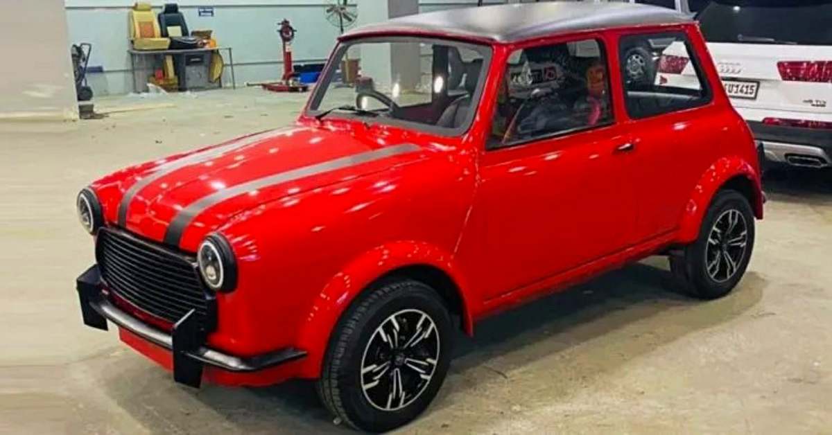 premier padmini neatly converted into mini cooper is just wow video premier padmini neatly converted into mini cooper is just wow video