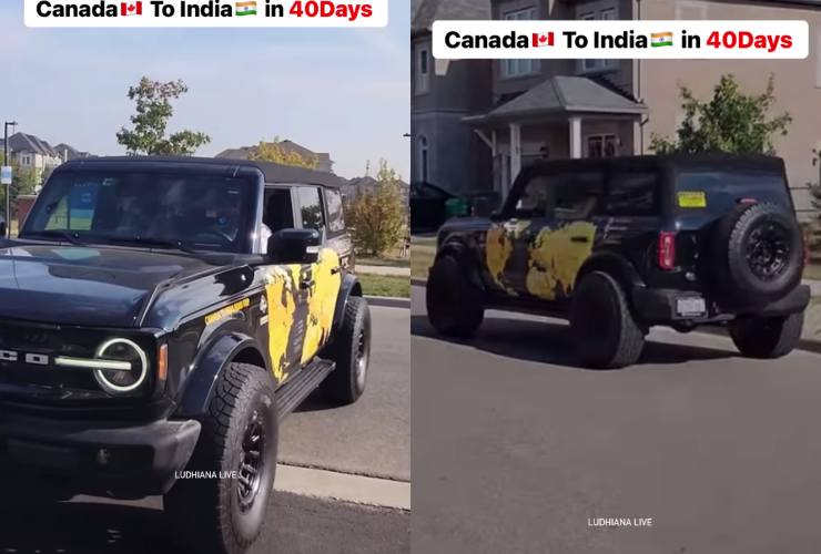 Punjabi man travels from Canada to India in 40 days in a Ford Bronco SUV [Video]