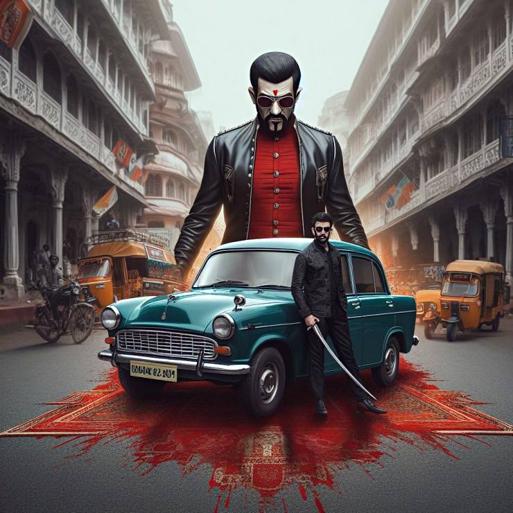 AI creates Indian road scenes with outlandish cars: Jet-Engine Maruti Swift to Tank Thar!
