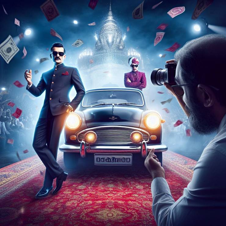 AI creates Indian road scenes with outlandish cars: Jet-Engine Maruti Swift to Tank Thar!