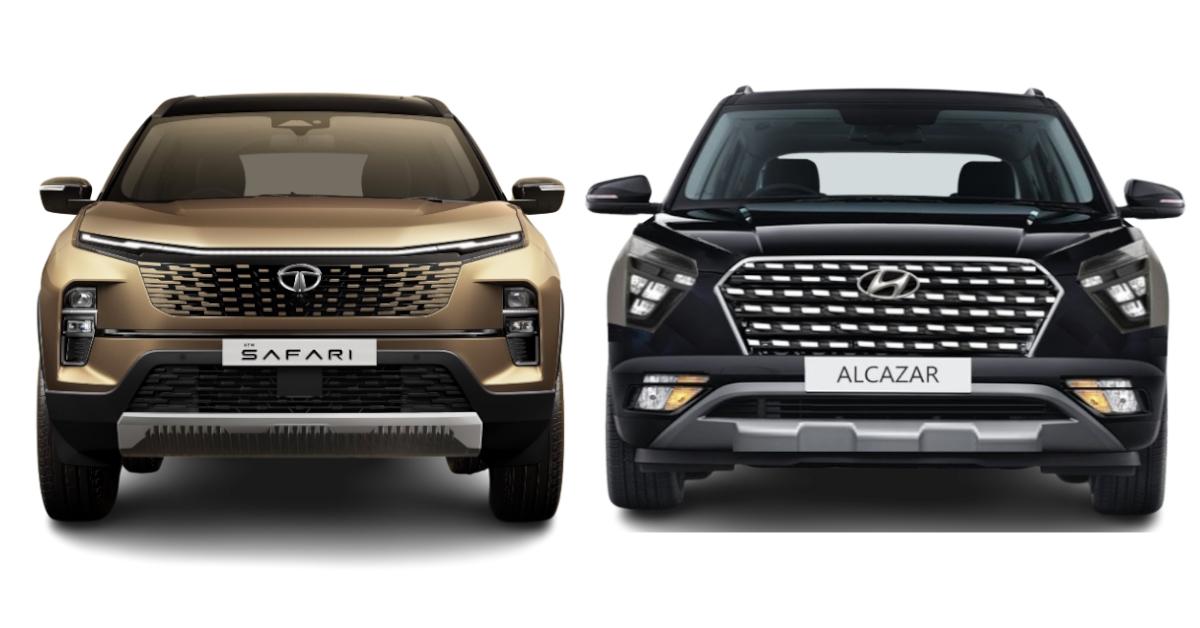 Hyundai Alcazar vs Tata Safari 2023