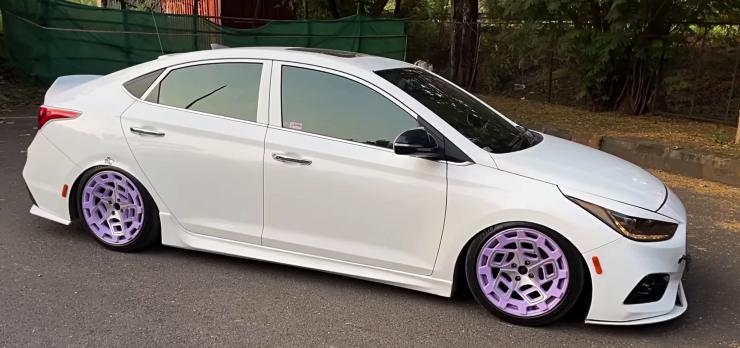 Hyundai Verna modified with air suspension setup worth Rs 2 lakh [Video]