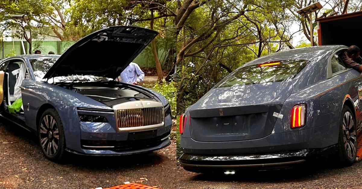 India's first ever Rolls Royce Spectre EV sedan