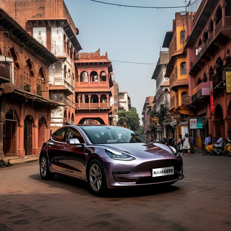 Made in India.  Tesla is about to launch