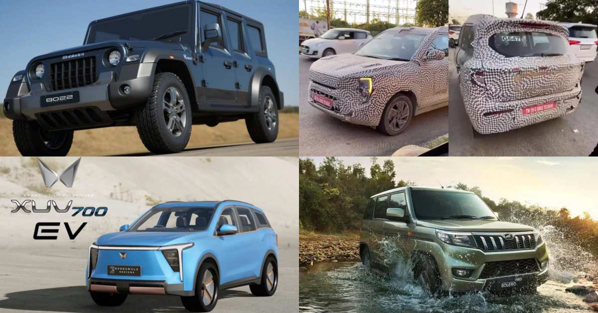 Mahindra SUVs launching in 2024 Mahindra SUVs launching in 2024