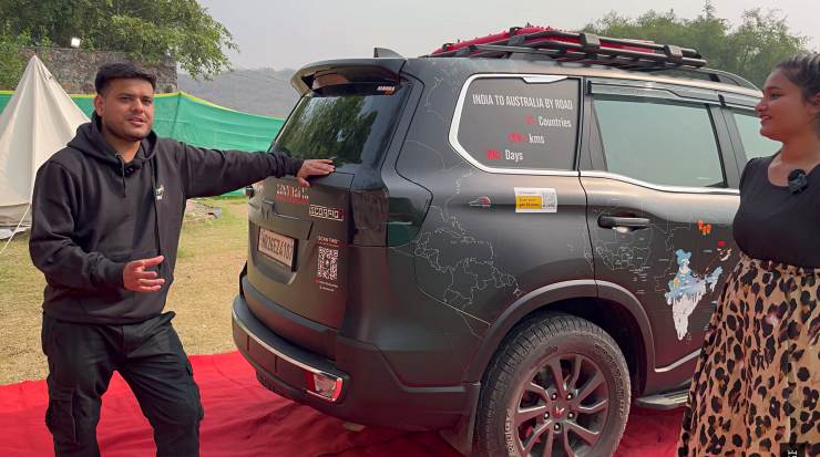 After India-London road trip in his Mahindra Scorpio-N, Youtuber embarks on India-Australia road trip [Video]