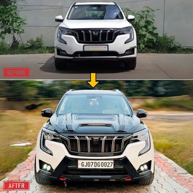 Mahindra XUV700 modified front 2