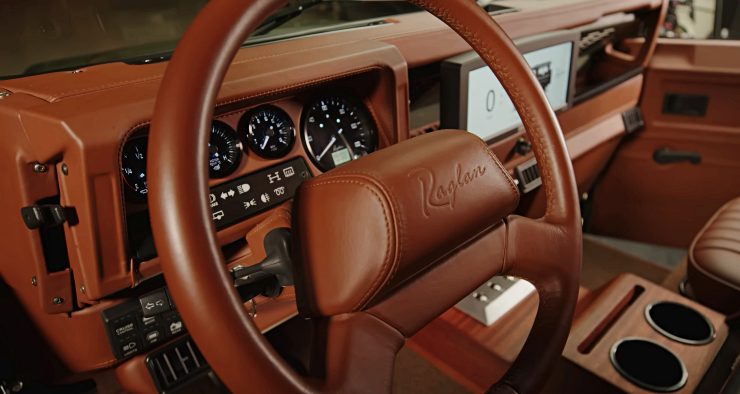 Jay Leno drives Vintage Defender powered by Tesla electric motor [Video]