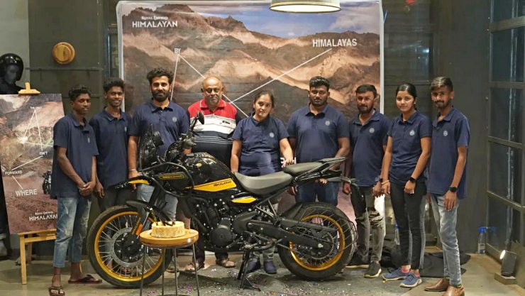 India’s first Royal Enfield Himalayan 452 delivered