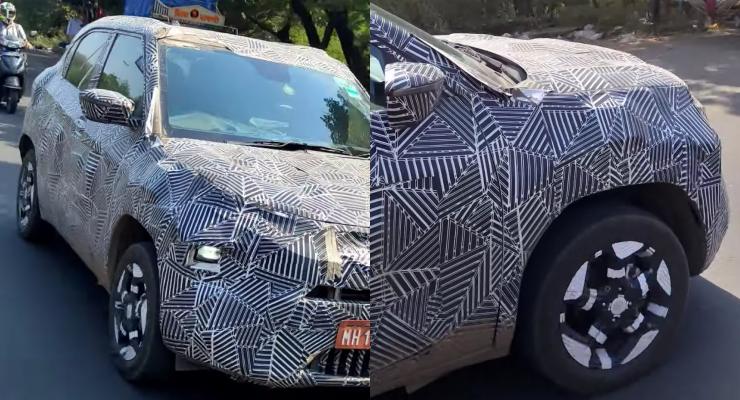 Upcoming Tata Punch EV micro-SUVs test mule spotted once again: Reveals new details