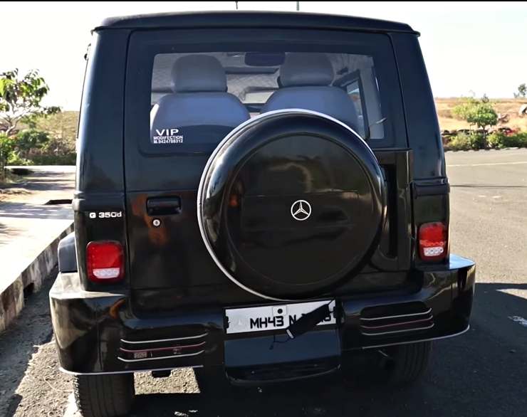 2005 Tata Sumo converted into Mercedes Benz G63 AMG luxury SUV [Video]