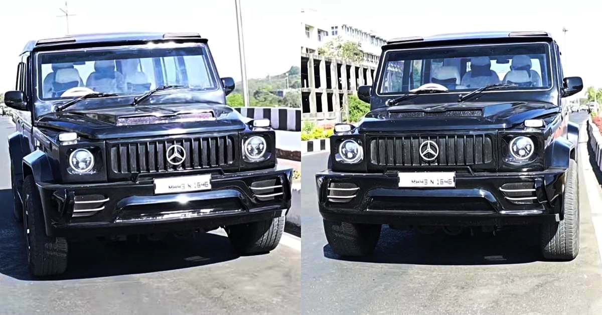 Tata Sumo conversion into G-wagen Tata Sumo conversion into G-wagen