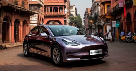 Tesla Electric car Rs 17 lakh
