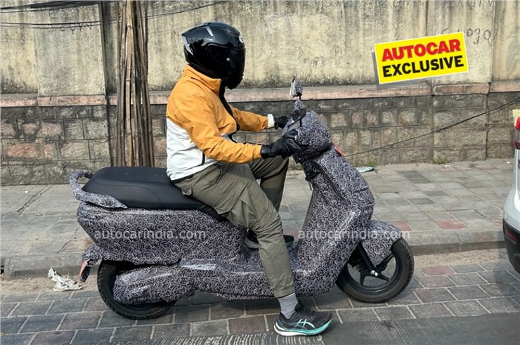 Ather’s family electric scooter spied testing: To rival TVS iQube EV