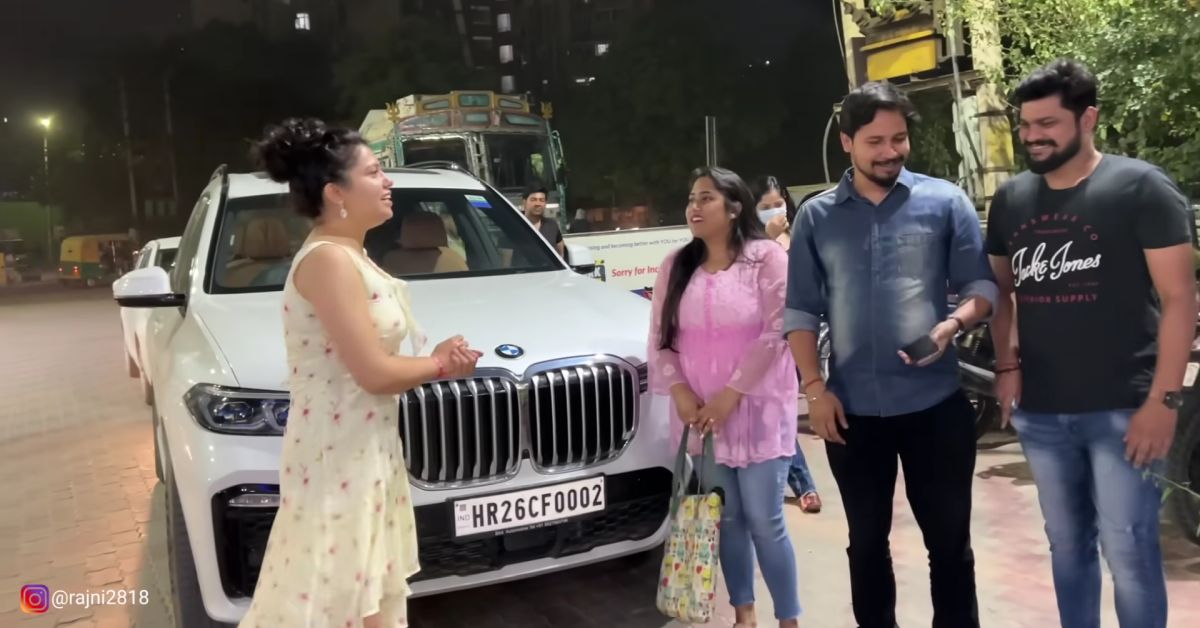 YouTuber pranks uber riders with BMW