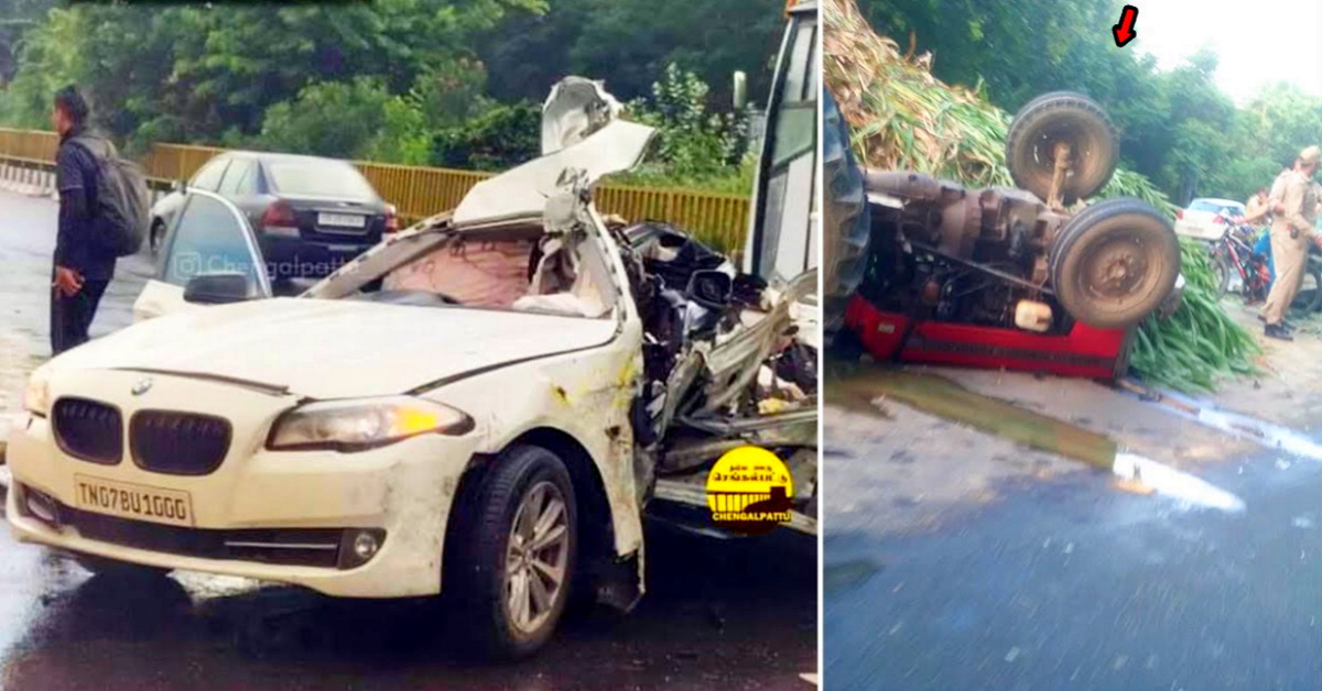 bmw tractor crash featured tamilnadu