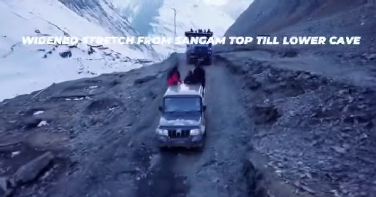 Mahindra Bolero is first car to reach Amarnath caves through newly constructed road by BRO [Video]