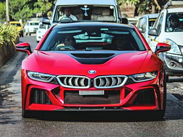 sachin Tendulkar bmw i8