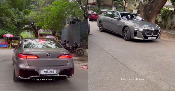 Actor Dhanush buys a brand new BMW 7 Series luxury sedan worth Rs 1.8 crore [Video]