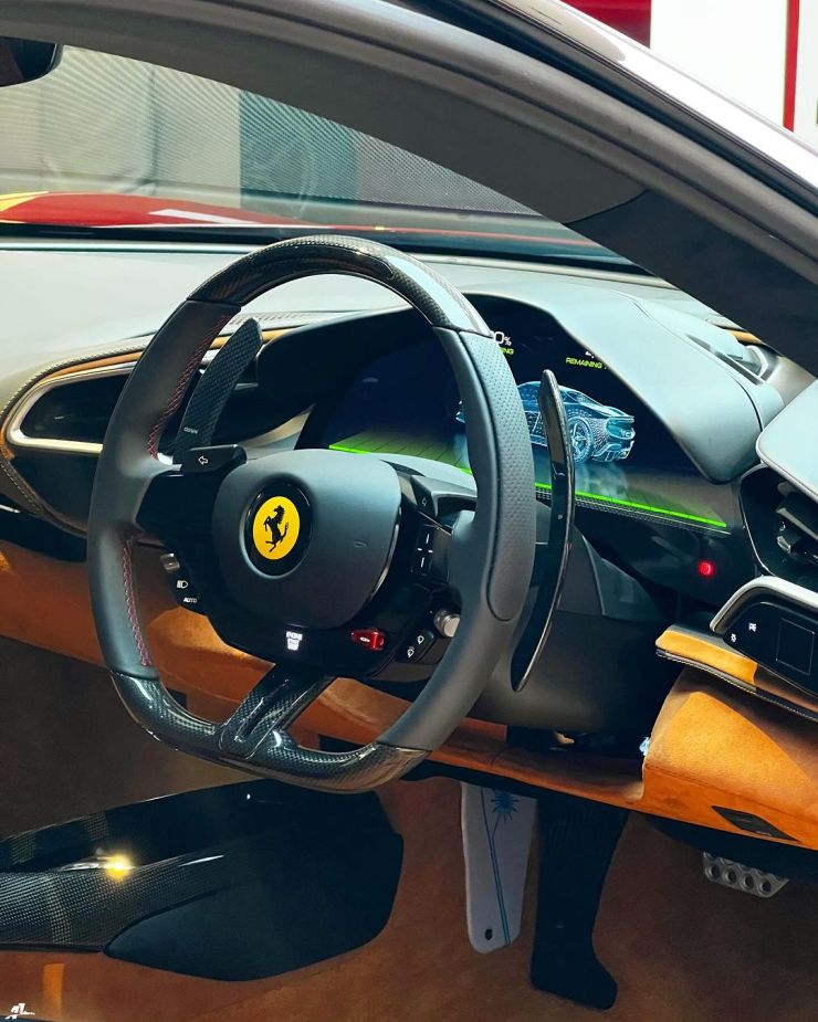 Actor Dulquer Salmaan’s Ferrari 296 GTB: Fresh pictures here