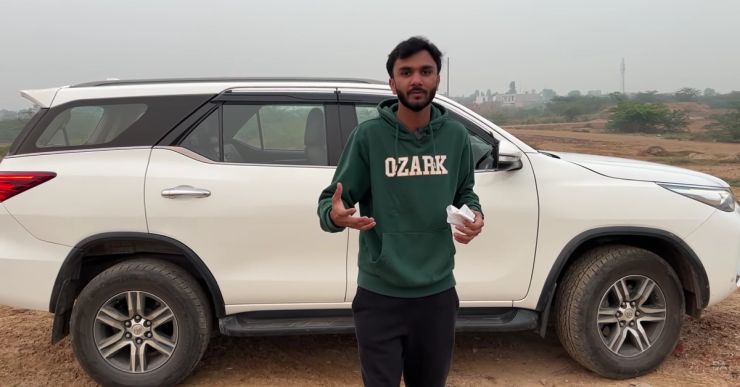 Youtuber fined Rs 30,500 for driving BS4 Toyota Fortuner in Delhi [Video]