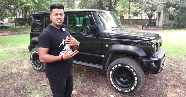 Maruti Jimny owner modifies his SUV with Rs. 15 lakh worth of parts [Video]
