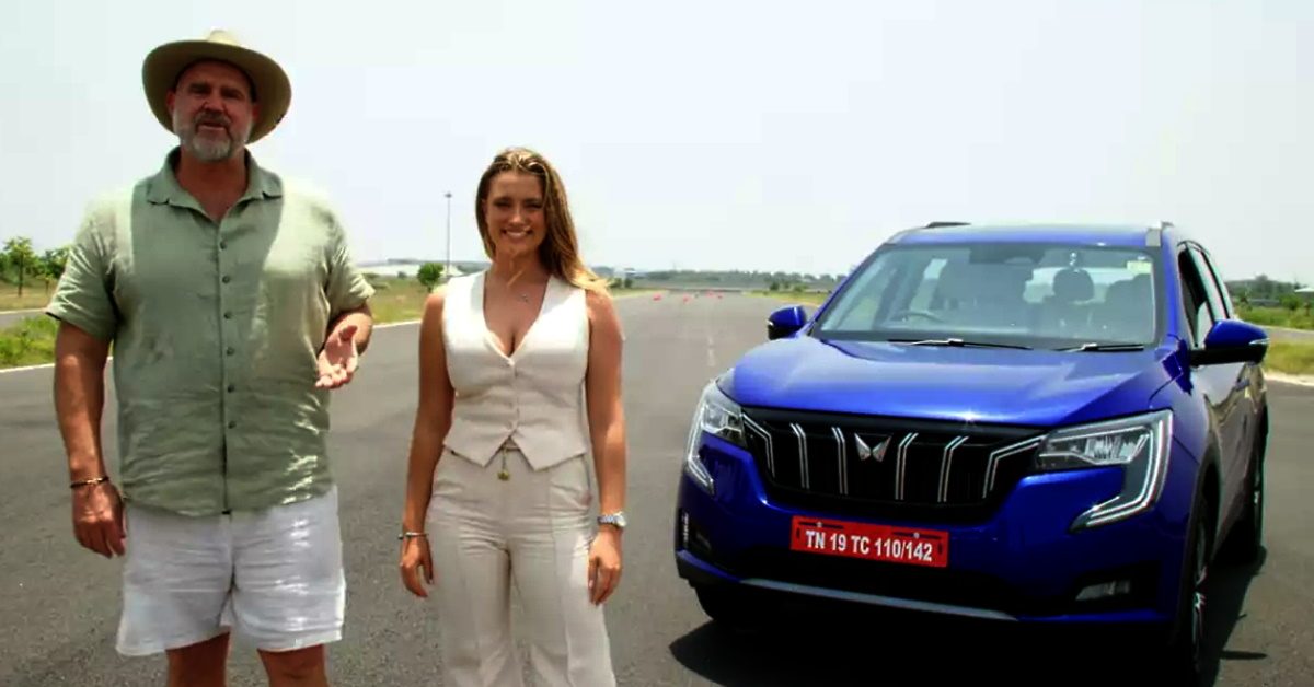 Mathew Hayden and daughter take XUV700 for a high-speed spin on Mahindra’s Chennai test track [Video]