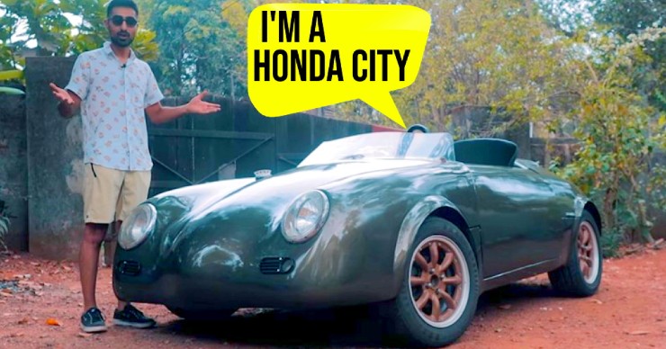 This rare Porsche Speedster is a Honda City