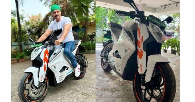 Actor Rohit Roy buys Ultraviolette F77 Space Edition electric bike