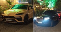 Movie producer Sajid Nadiawala's Lamborghini Urus & Rolls Royce Cullinan spotted [Video]
