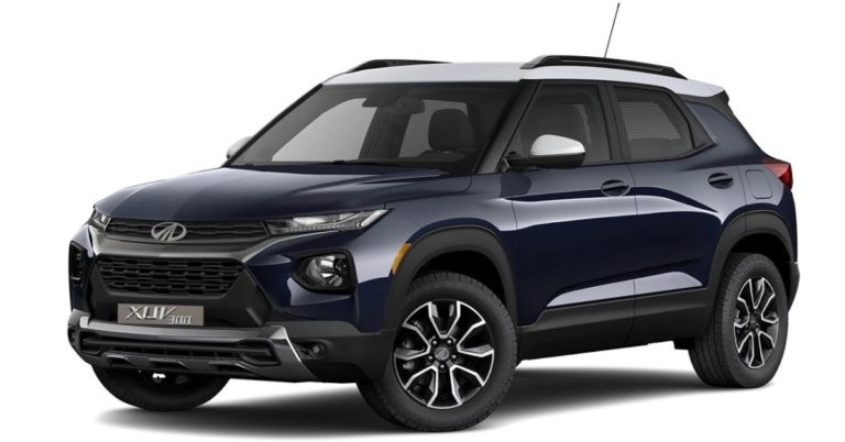 Mahindra XUV300 Facelift Render Featured