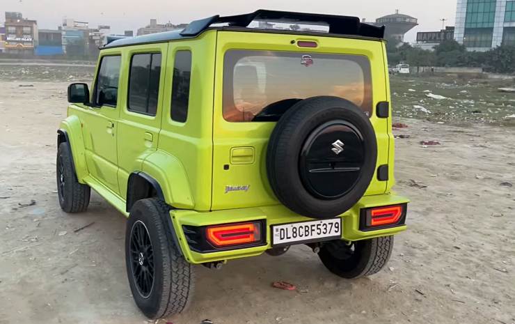 Maruti Suzuki Jimny converted into G-Wagen with a Made-in-India kit for Rs 1.10 lakh [Video]