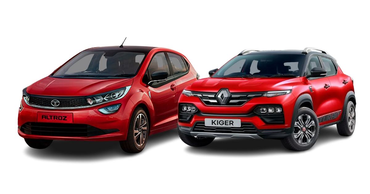 Renault Kiger vs Tata Altroz Renault Kiger vs Tata Altroz