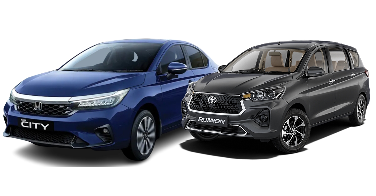 toyota rumion vs honda city tech savvy gadget lover guide best variants india toyota rumion vs honda city tech savvy gadget lover guide best variants india
