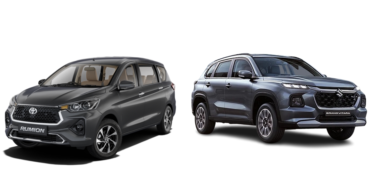 Toyota Rumion vs Maruti Suzuki Grand Vitara: Comparing Their Variants  Priced Rs 10-12 Lakh for Family-focused Car Buyers